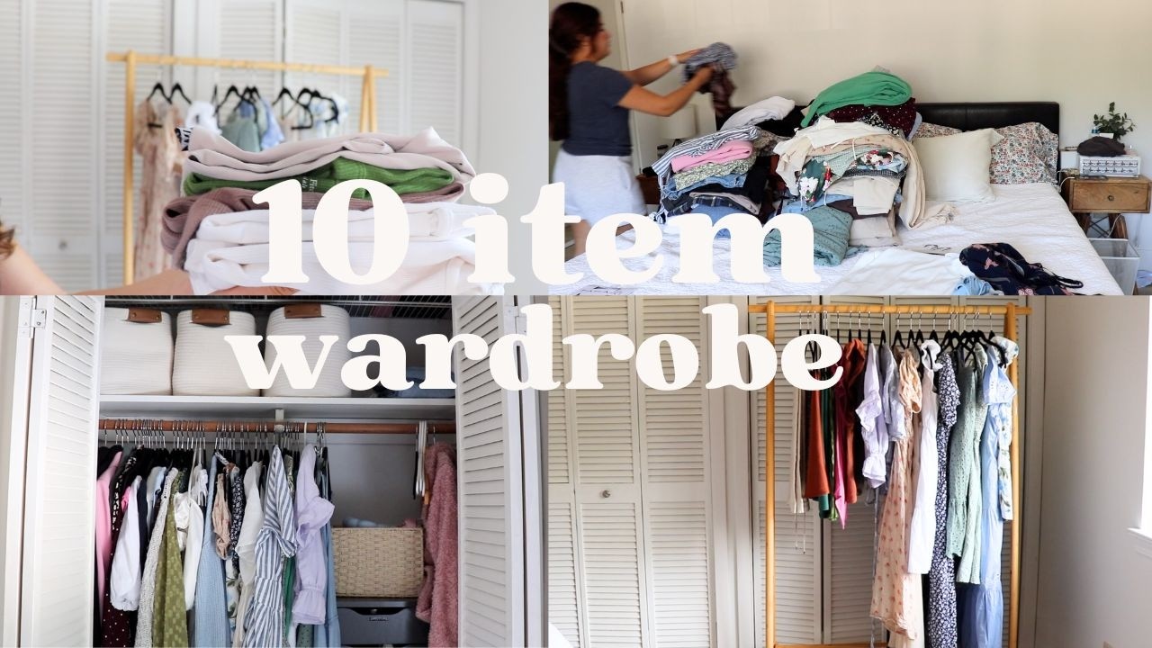 Create a 10-item summer wardrobe with me | A fashion lover cleans out her closet 👗