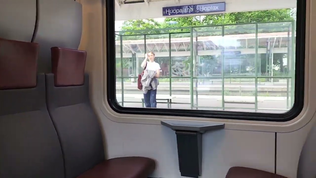 U-juna Leppävaara-Helsinki (Eska-junakatkon aikana)