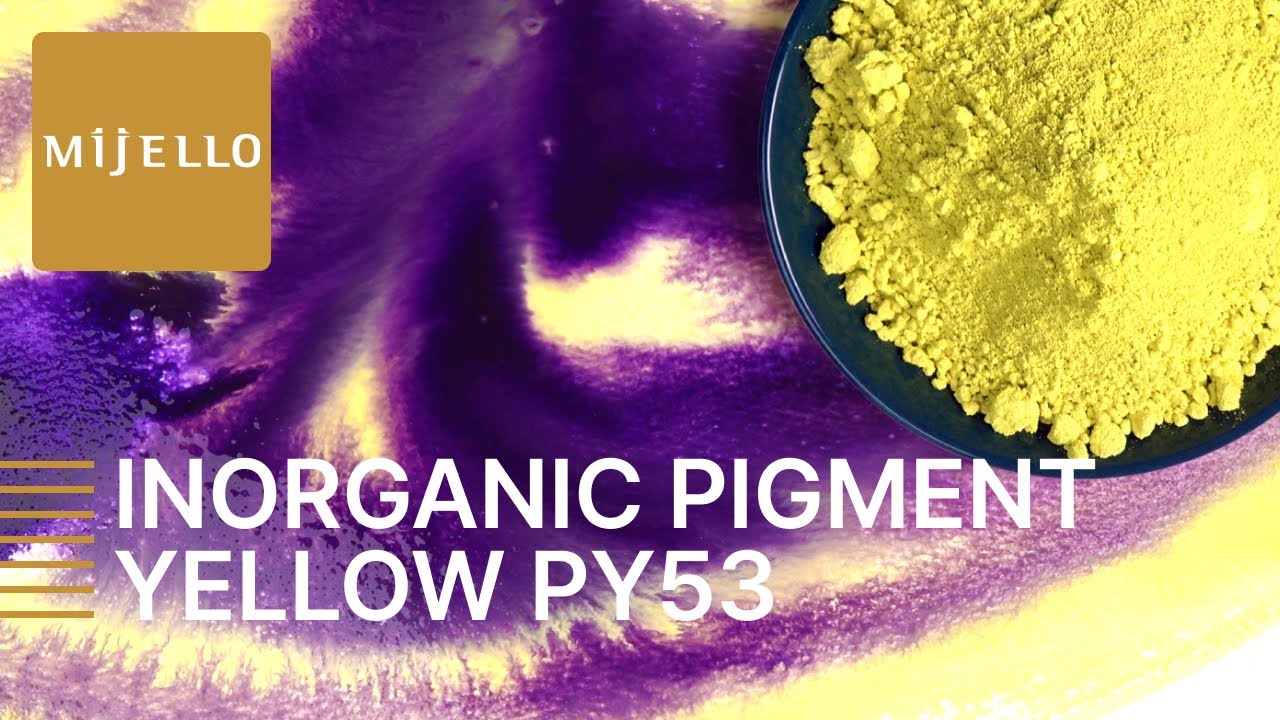 Pigment Yellow 53(PY53) 특성과 색 활용법!_Characteristics of Pigment Yellow 53 and how to use the color!