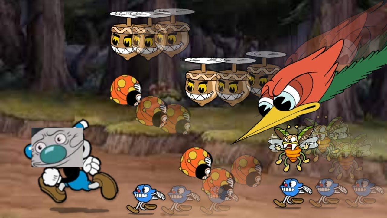 Cuphead ale przyśpieszony 2 krotnie 1/4 |Cuphead przyśpieszenie