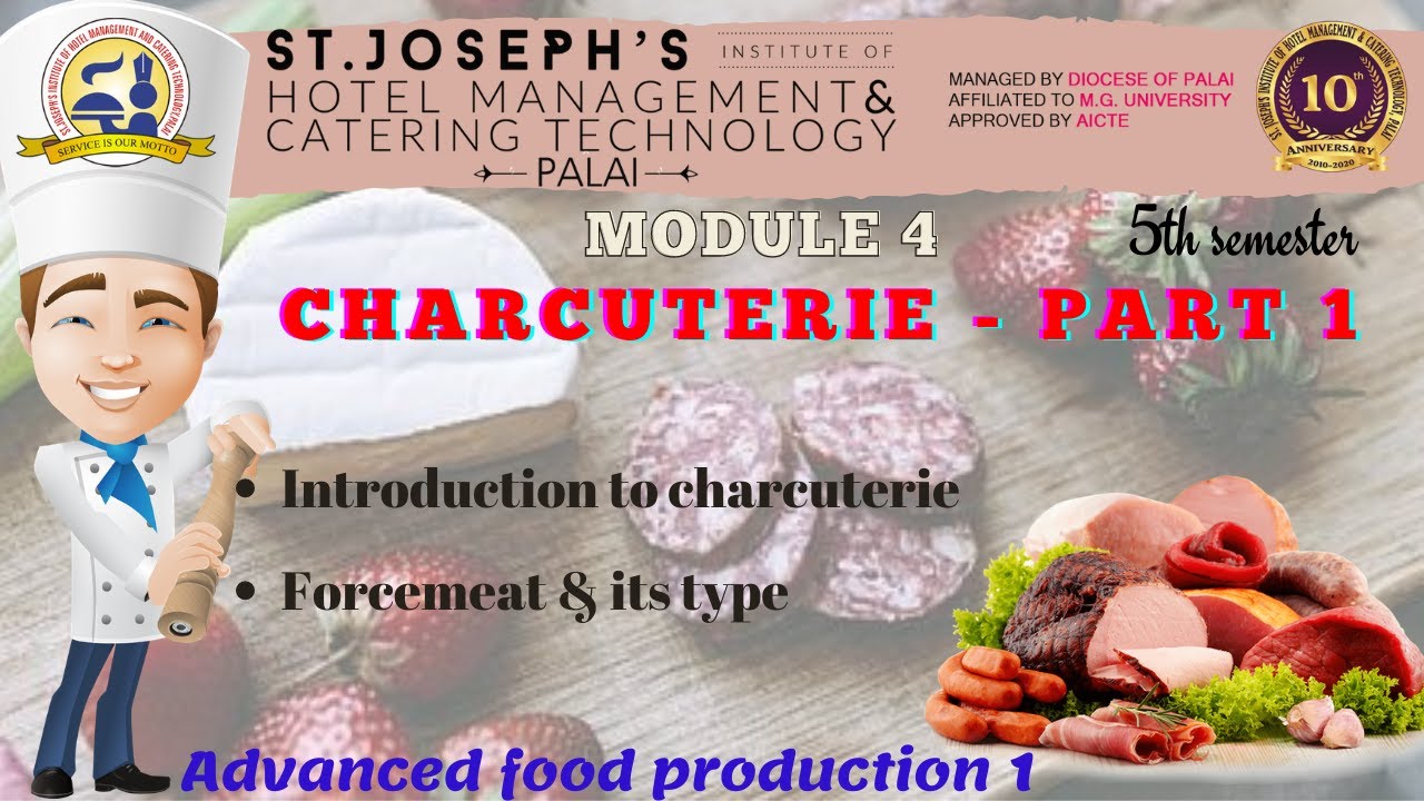 BHM/ SJIHMCT/S5/ BHM25: AFP -I /Module  - 04,   1.  Charcuterie & Forcemeat