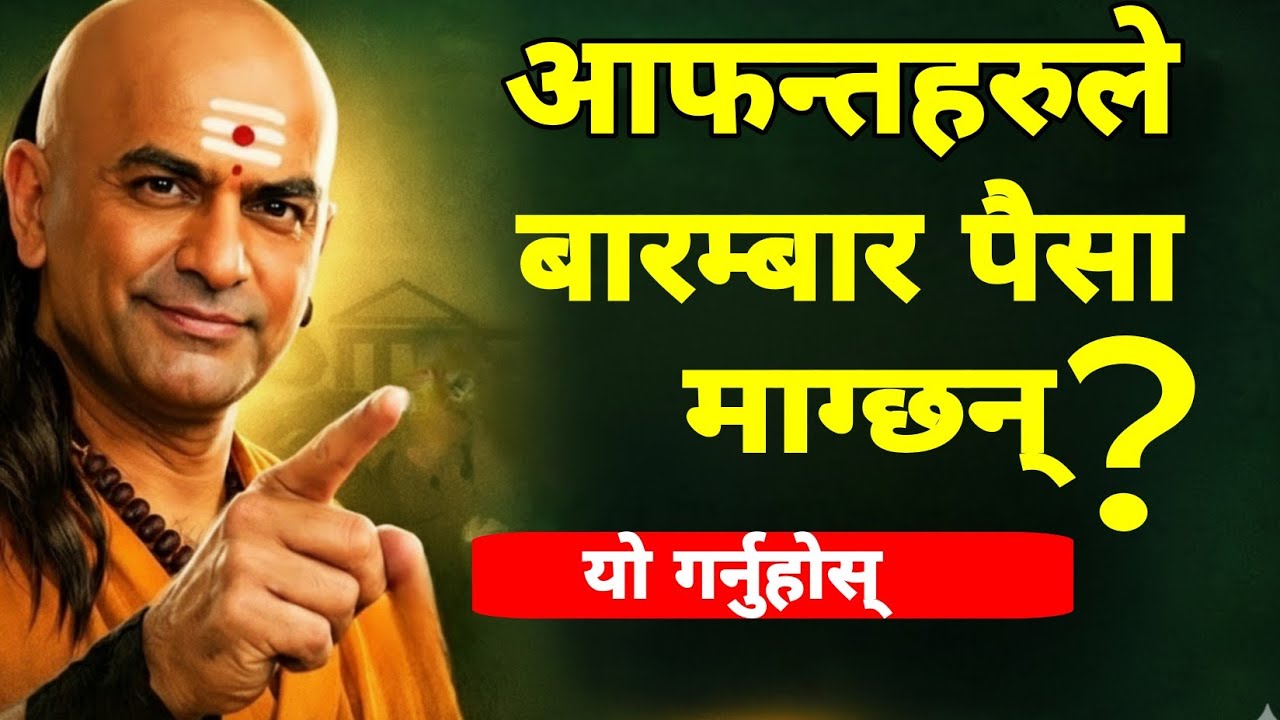 अब उधारमा फसिँदैनौ: चाणक्यका ५ सिकाइ | Acharya Chanakya Niti on Family Loans