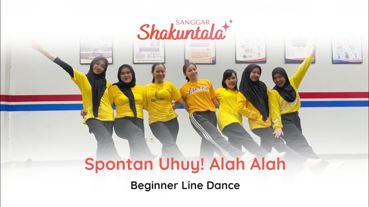 Spontan Uhuy! Alah Alah - Beginner Line Dance -.Coolkars's Team Line Dance