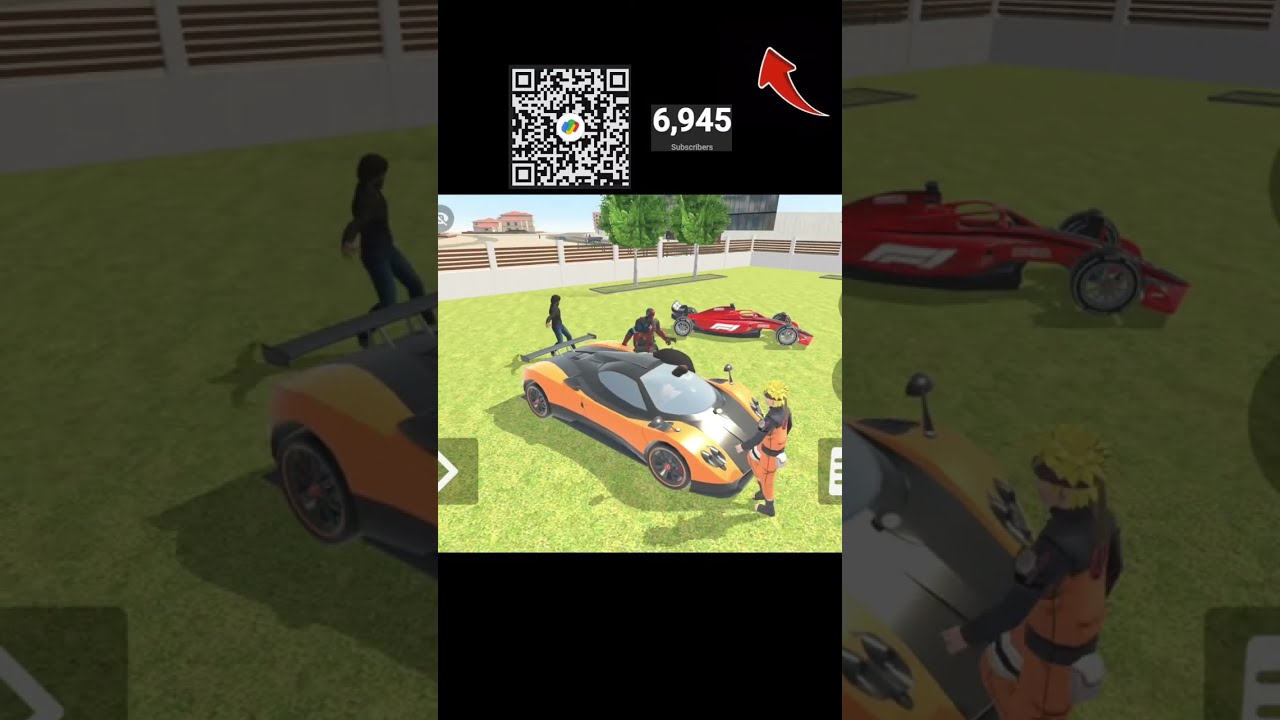 Franklin collecting all characters  #indianbikedriving3d #shorts #indiantheftautosimulator