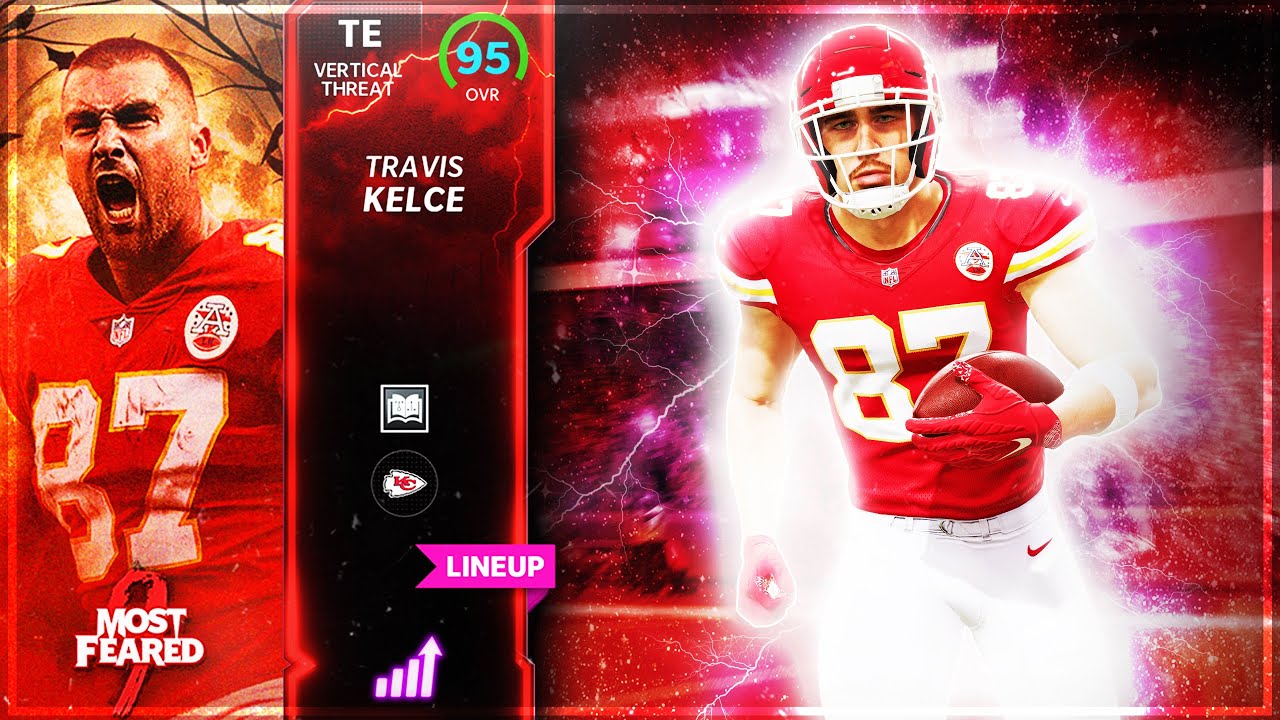 LTD TRAVIS KELCE WAS BORN IN THE DARKNESS - Madden 22 Ultimate Team 