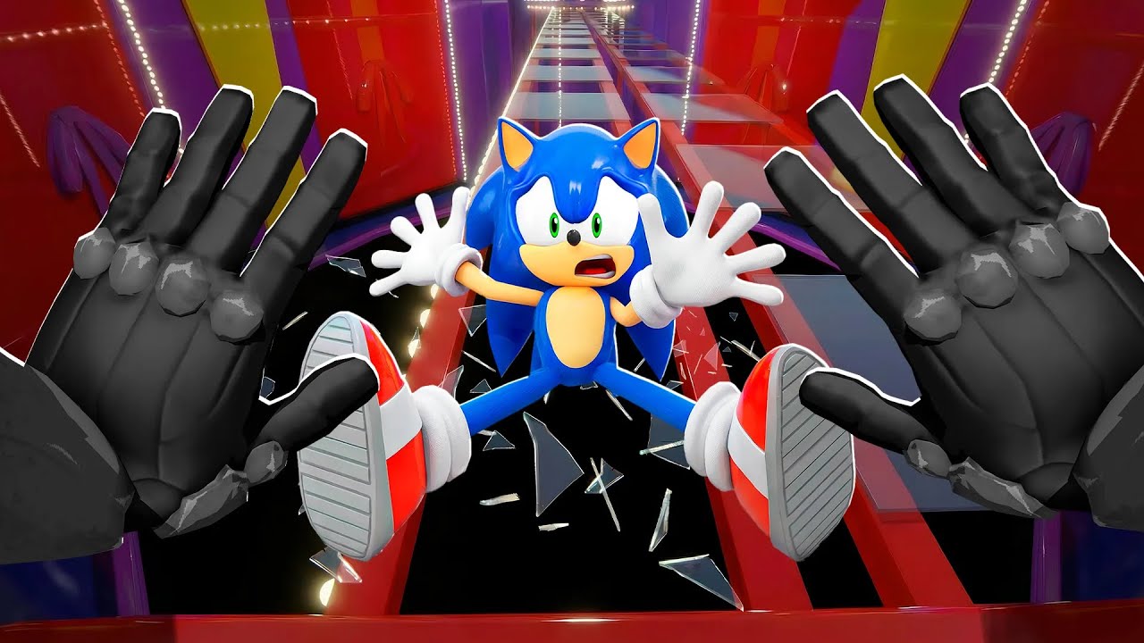 Sonic VS SQUID GAME! in Bonelab VR