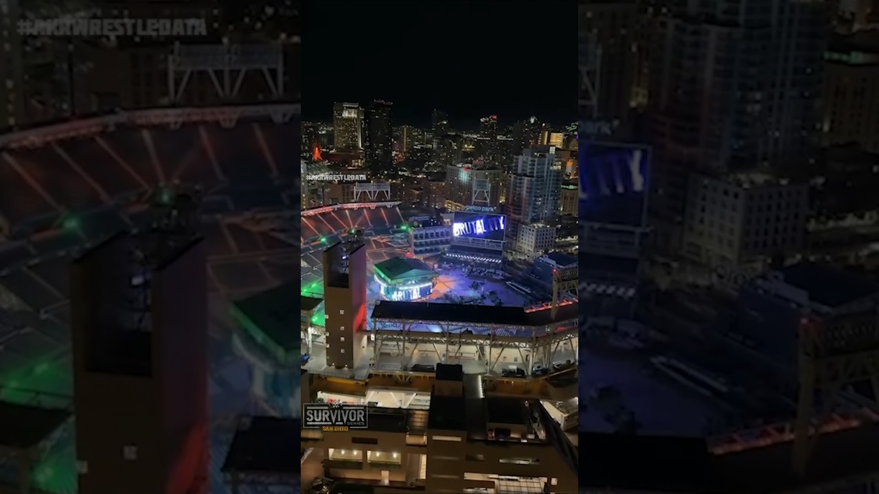 Wwe Survivor Series 2025 Stage Leaked petro park, san diego 