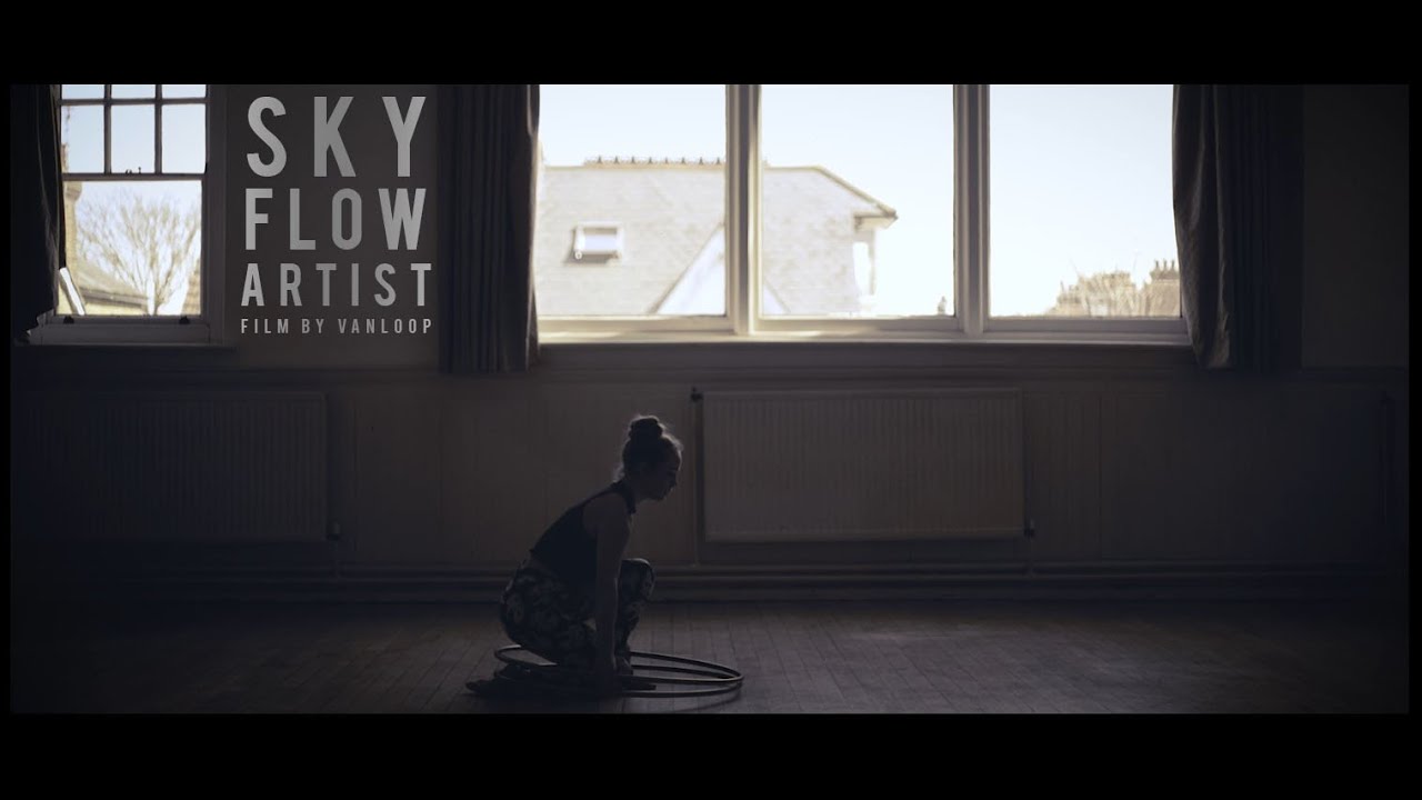 Hypnotic Hoop & Ribbon Skills - Sky Flow Artist - vanloop