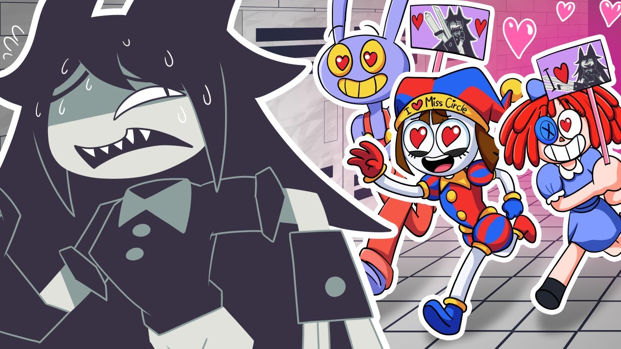 MISS CIRCLE Has A FAN CLUB?! Digital Circus x Fundamental Paper Education UNOFFICIAL 2D ANIMATION