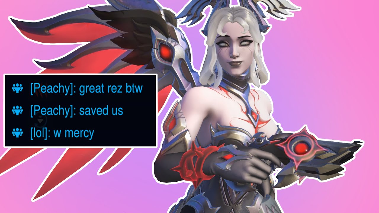 Mercy's impact in overtime!!! ♡ Mercy OW2 Stadium