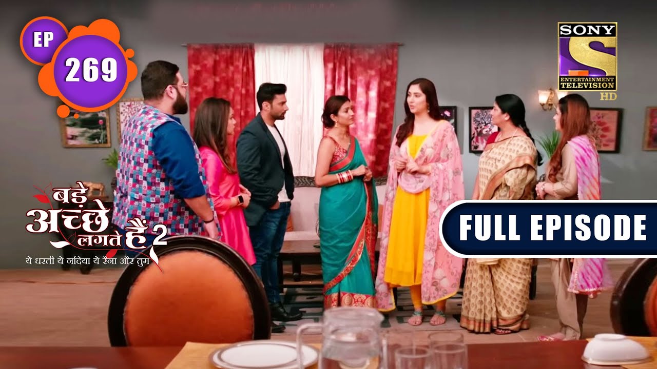 Priya Returns Without Pihu | Bade Achhe Lagte Hain 2 | Ep 269  | Full Episode | 8 Sep 2022