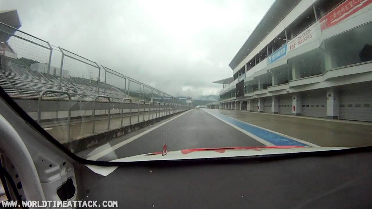 Cyber Evo testing at Fuji for World Time Attack 2011