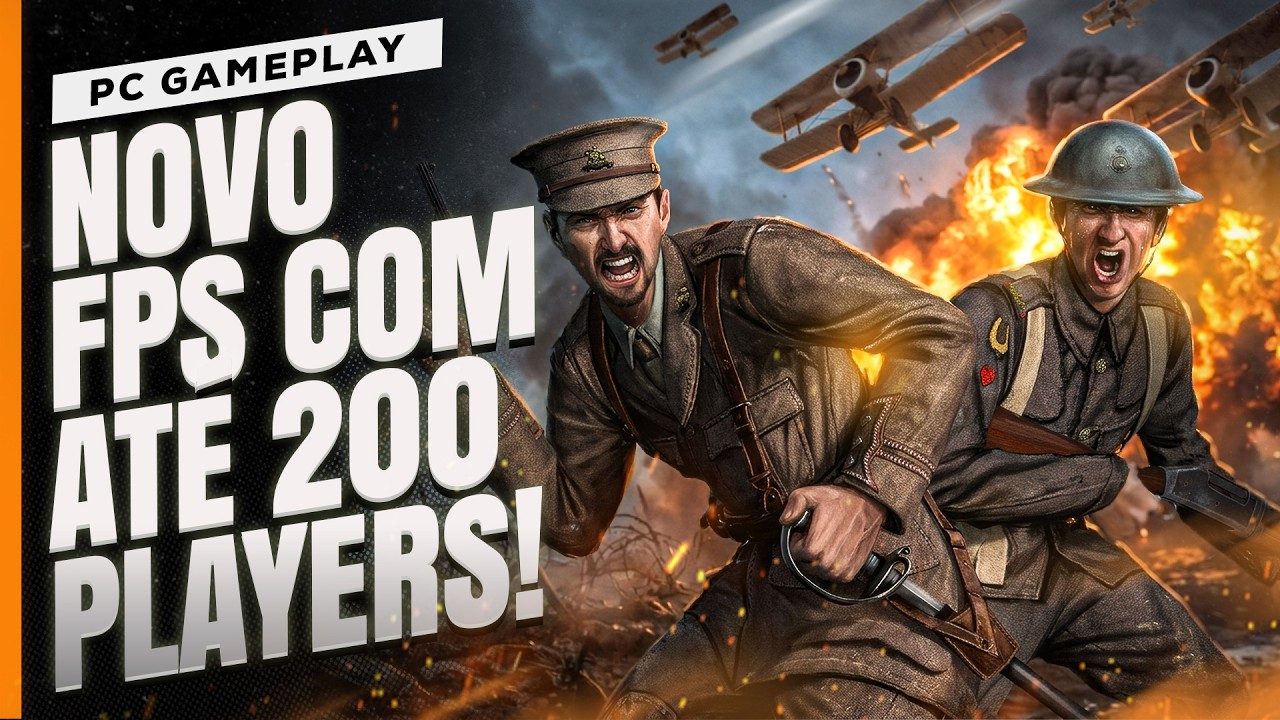 [PC]🎮 Over The Top: WWI -  Quem joga Battlefield vai gostar! | PTBR