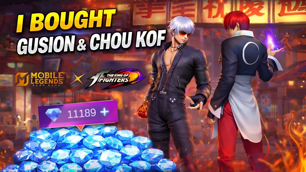 I BOUGHT GUSION AND CHOU KOF 💐| MLBB KOF DRAW 2026 | #mlbbxkof 