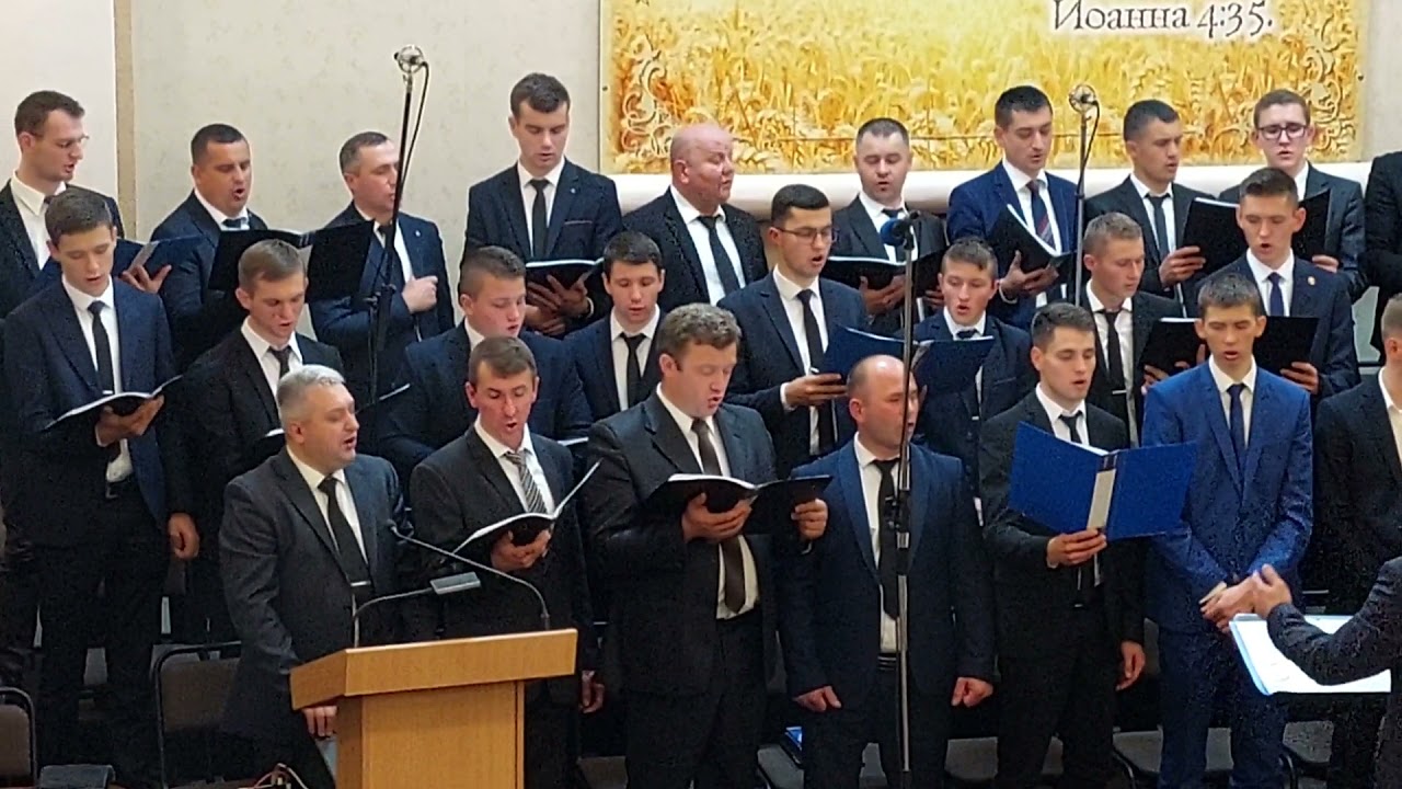 Время уходит, столетья уносит...Братский хор Одесского Обьедин. Красивое Христианское пение и музыка