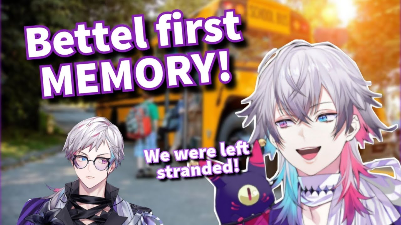 Bettel first memory is when he was left STRANDED by a bus driver!【Holostars EN | Gavis Bettel】