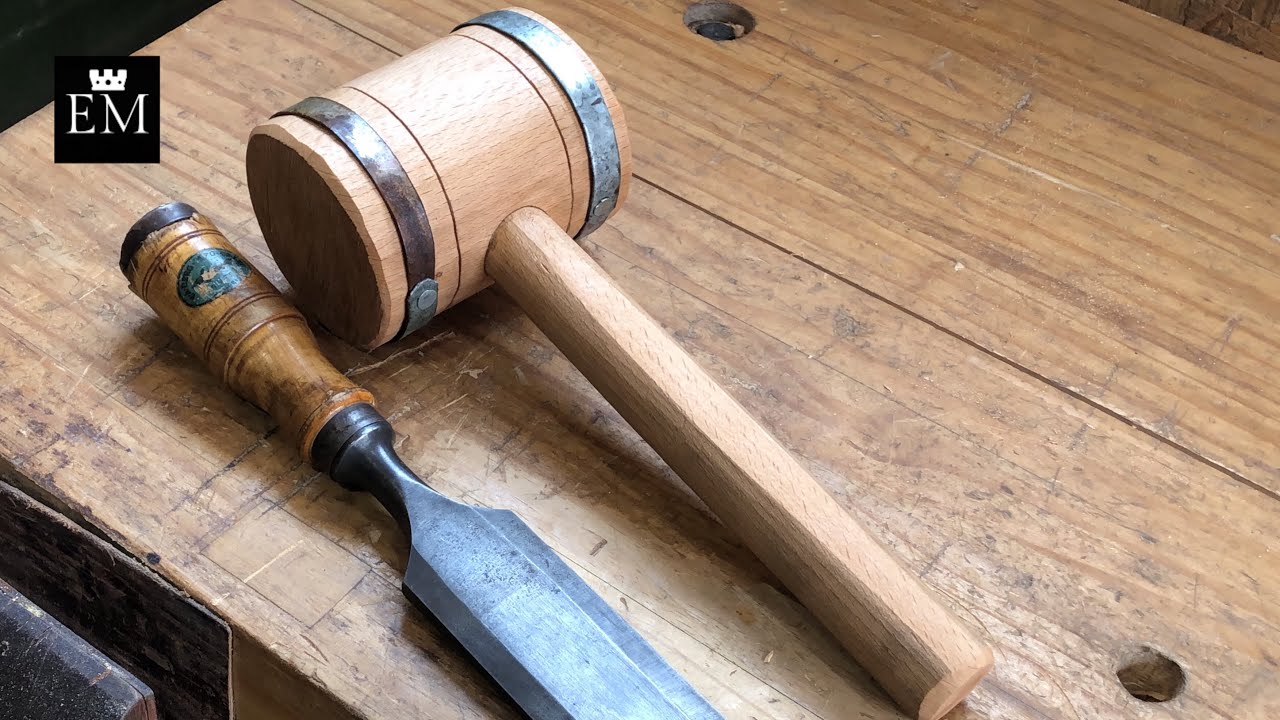 La magia de hacer nuestras herramientas : mazo de madera 
