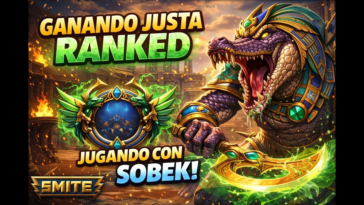 SOBEK EN JUSTA RANKED SMITE