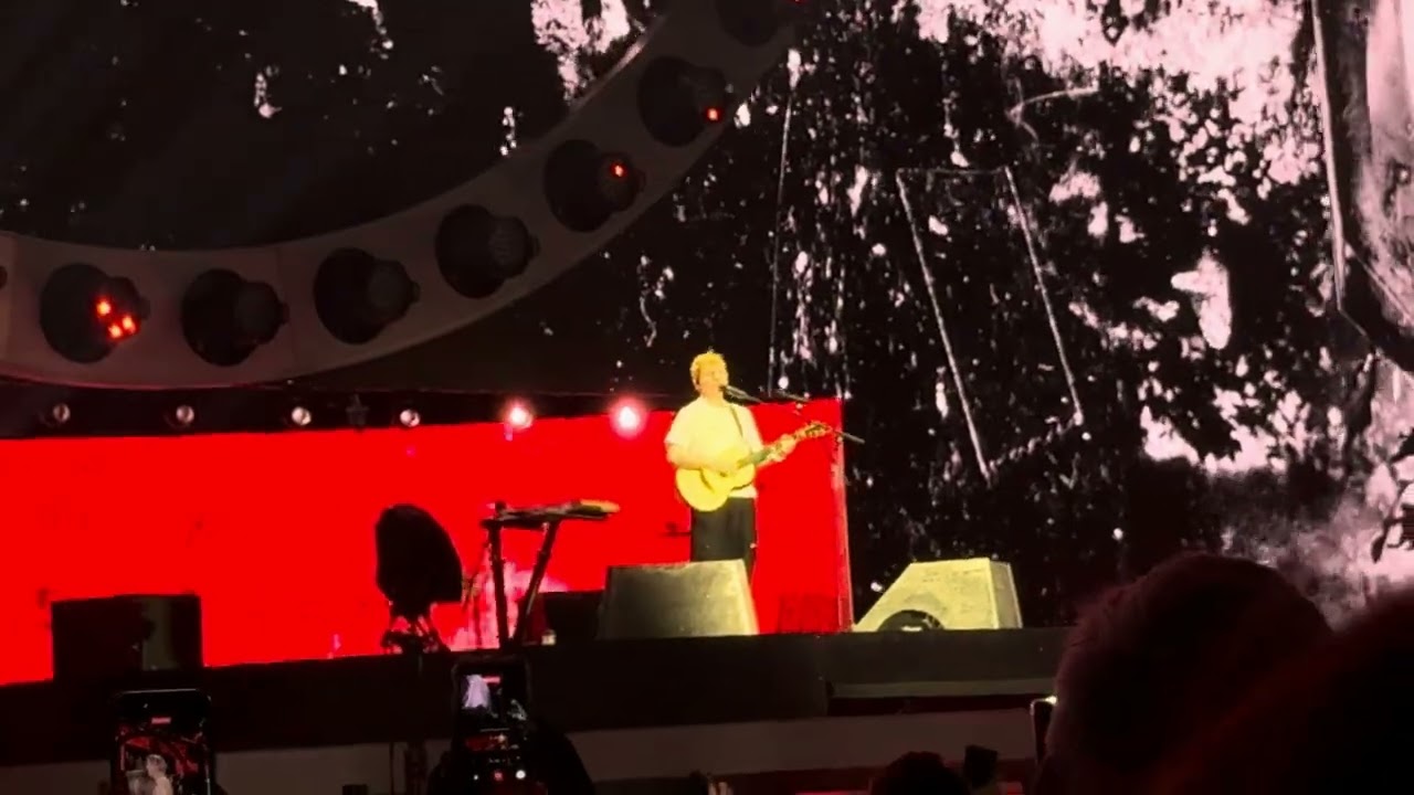 The A team - Ed Sheeran at Accord Stadium 