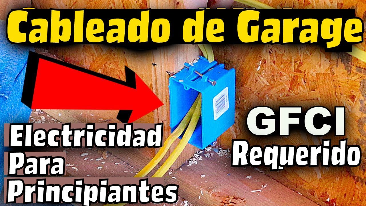 Cableado de tomas de corriente en el garaje - Cómo cablear un garaje para electricidad