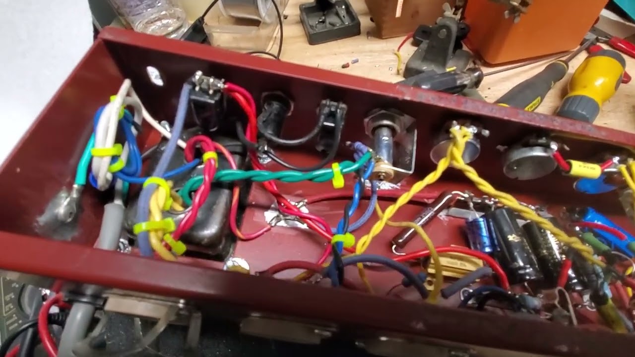 Getting zapped in an amp Don't be in a hurry, or join this club