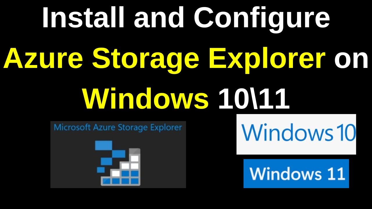 Как установить Storage Explorer в Windows 10\11 | Подключите Azure Storage Explorer к учетной зап...
