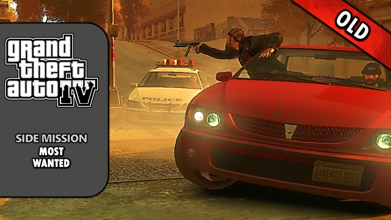 GTA 4 [OLD 100% Walkthrough] - Side Mission: Most Wanted