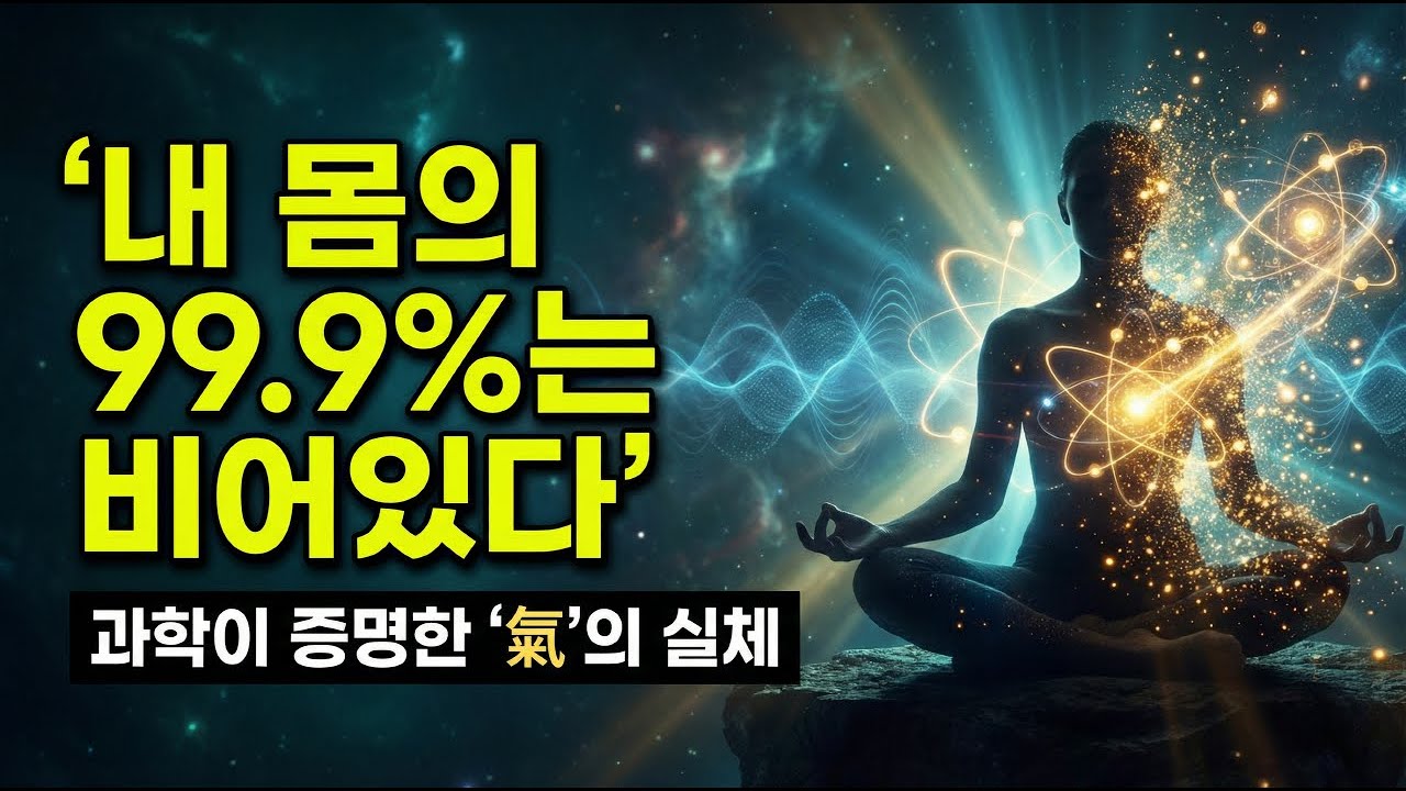 양자물리학이 증명한 '기(氣)' 에너지의 실체: 당신의 몸 99.9%는 비어있다 (의식혁명)
