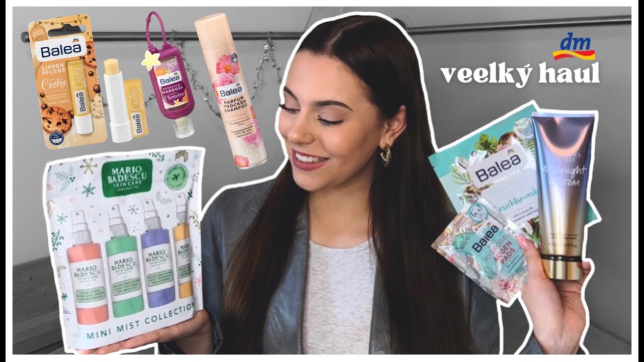 Veelký haul kosmetiky z drogérie DM, Rossmann, Müller | Lucy