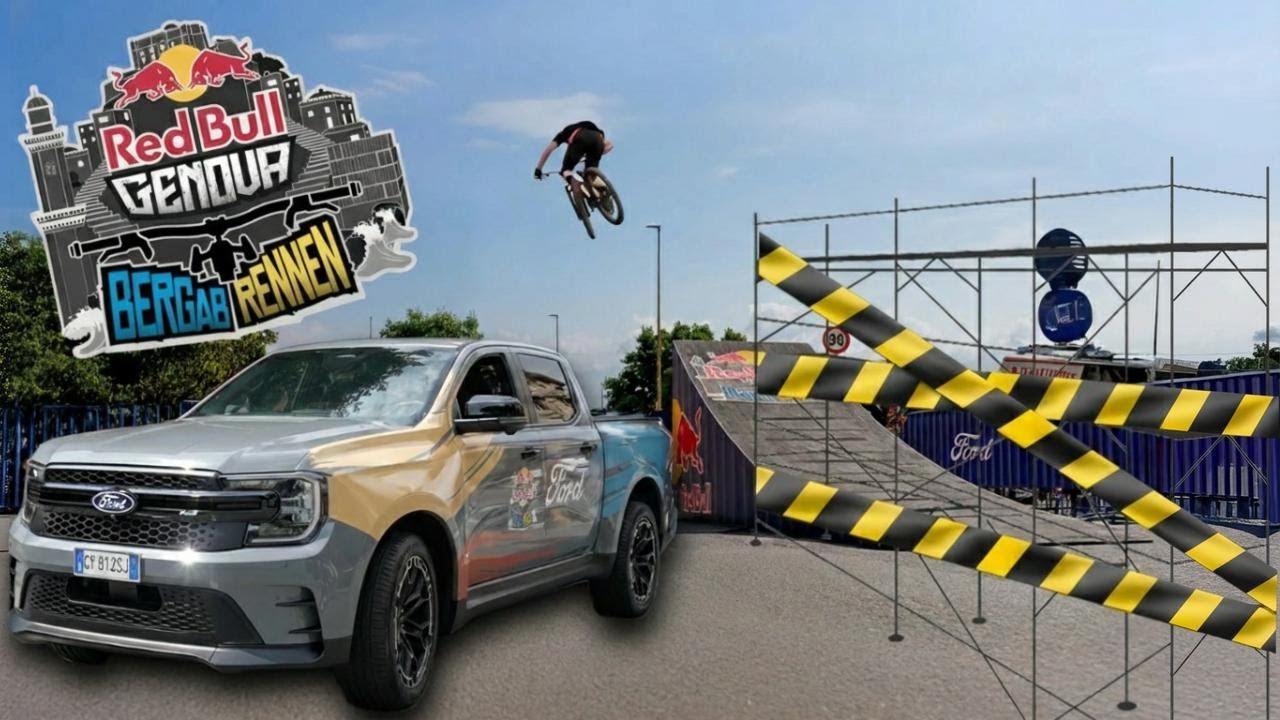 So hat uns FORD beim Bau des RedBull Genova Cerro Abajo geholfen