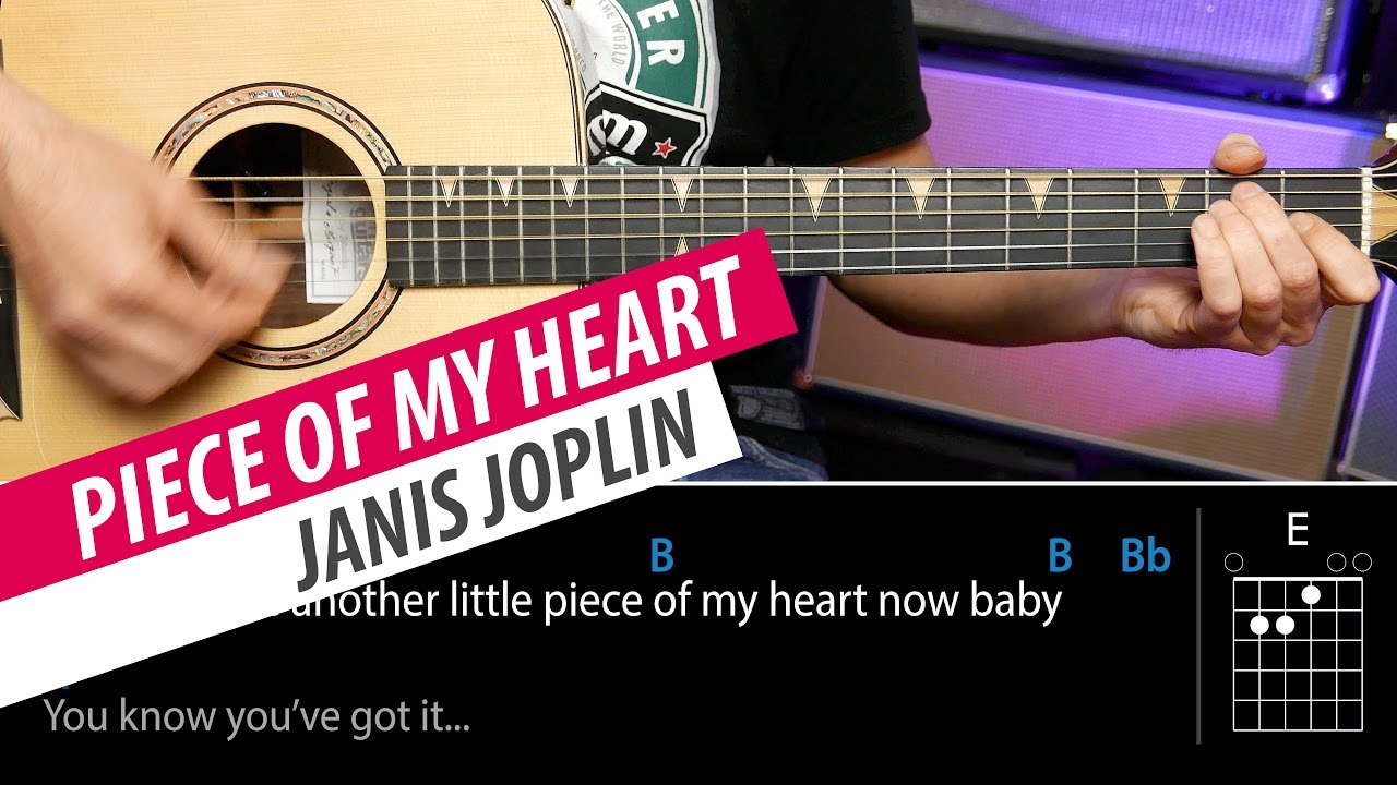 Piece Of My Heart - Janis Joplin Acordes para guitarra
