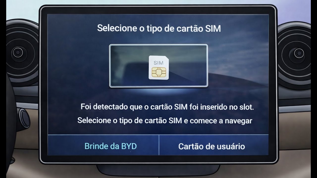 Já é possível trocar o chip de internet dos veículos da BYD