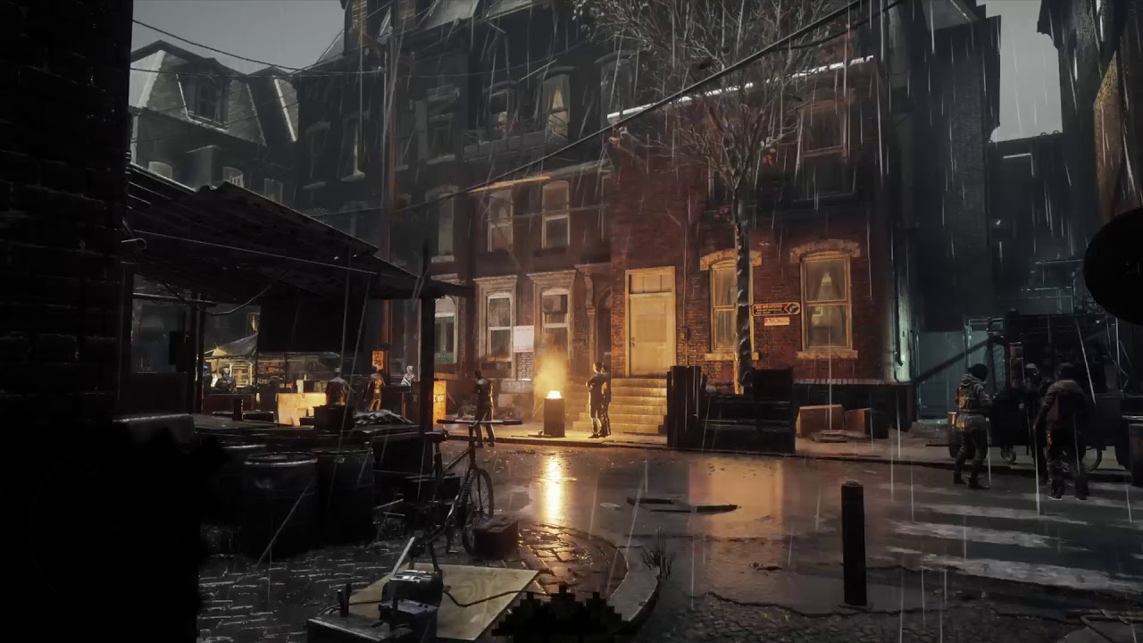 Video Game Ambience Asmr - (Homefront Revolution) Post Apocalyptic City Street