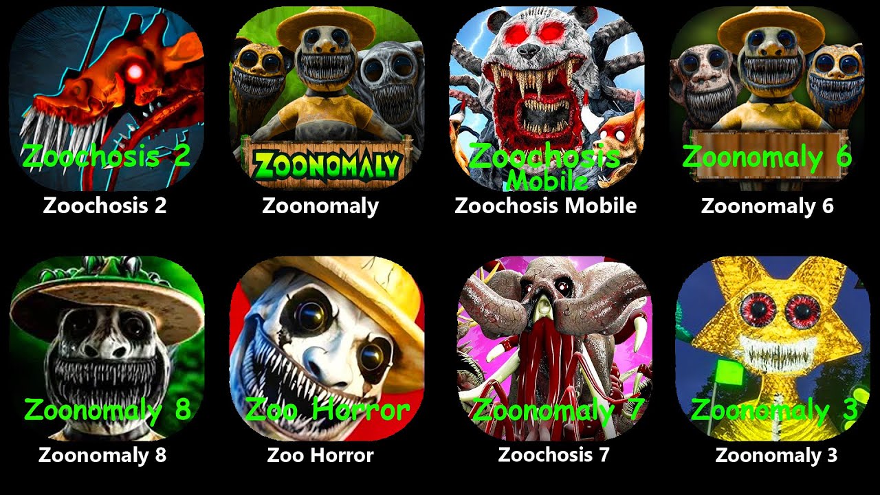 Zoochosis Mobile Official Full Game - Zoochosis 2,Zoonomaly,Zoo Horror,Zoochosis 7,Zoochosis 2-3-4-5
