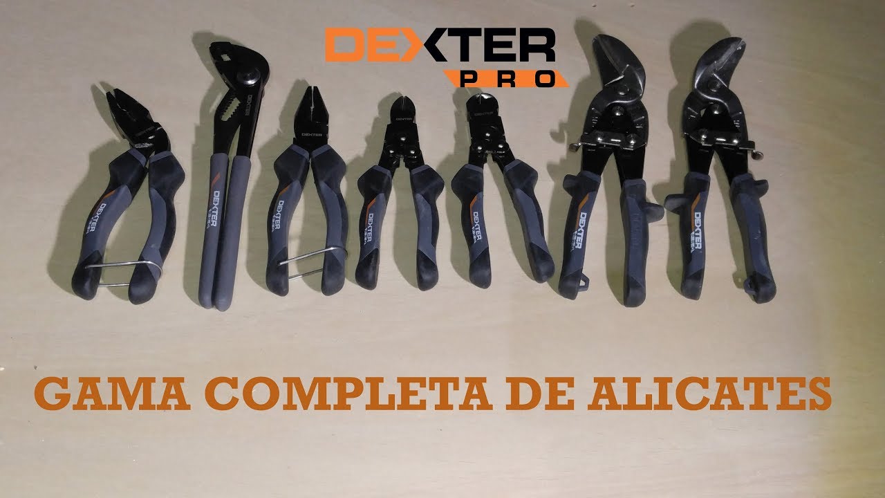 Alicates Dexter Pro. Todos los modelos!!! #dexterpro