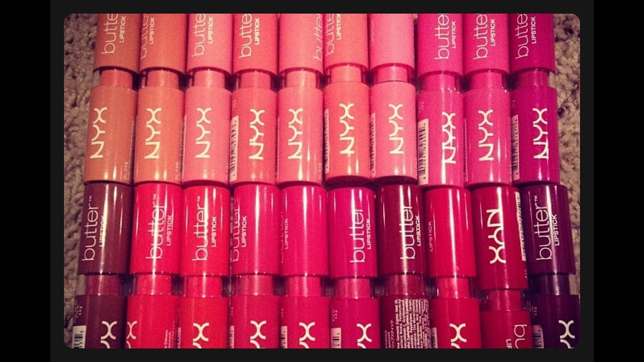 ★NYX BUTTER LIPSTICKS | ALL 22 Shades + Lip Swatches★