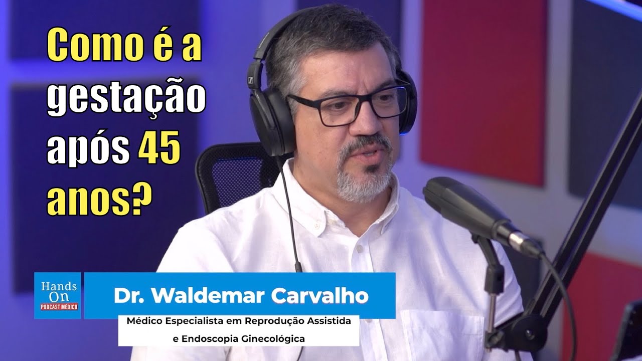 É importante estar saudável para uma gestação após 45 anos! #gestante #gestacaosaudavel