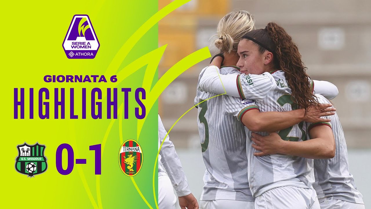 Sassuolo-Ternana W. 0-1 | Pellegrino Cimò regala i primi 3 punti in Serie A alle Fere | #SerieAWomen
