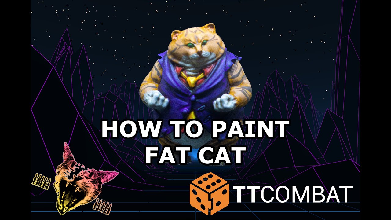 How To Paint Fat Cat