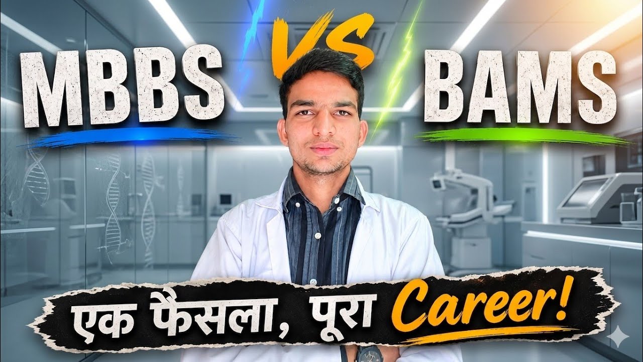 MBBS vs BAMS: कौन सा बेहतर है? | एक फैसला, पूरा Career! | आपके लिए कौन सा सही है? #mbbs#bams
