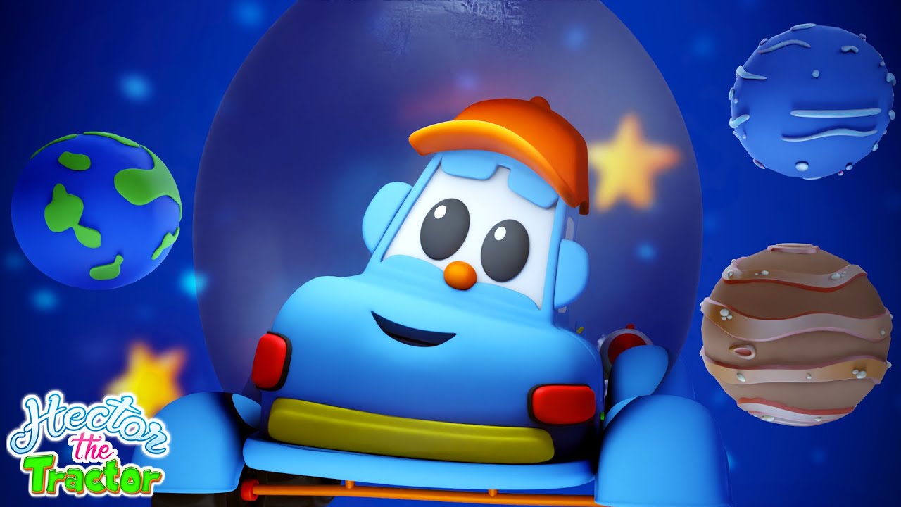 Planets Song by Hector The Tractor | Educational Cartoon Video for Children