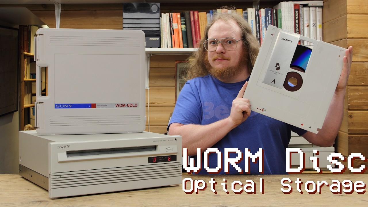 WORM Media i Sony WDD-931 &ndash; optyczne nośniki danych stają się coraz większe