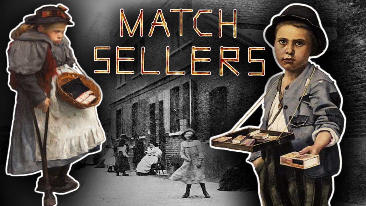 Hard Life of Victorian Match Sellers (Worst Jobs in Victorian England)