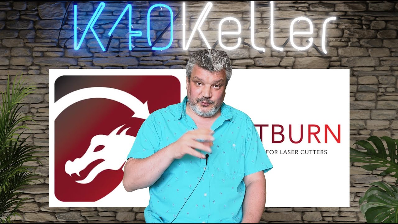 Lightburn Tutorial | Ebenen erklärt | Fotos gravieren | Anfänger Tutorial - K40 Keller