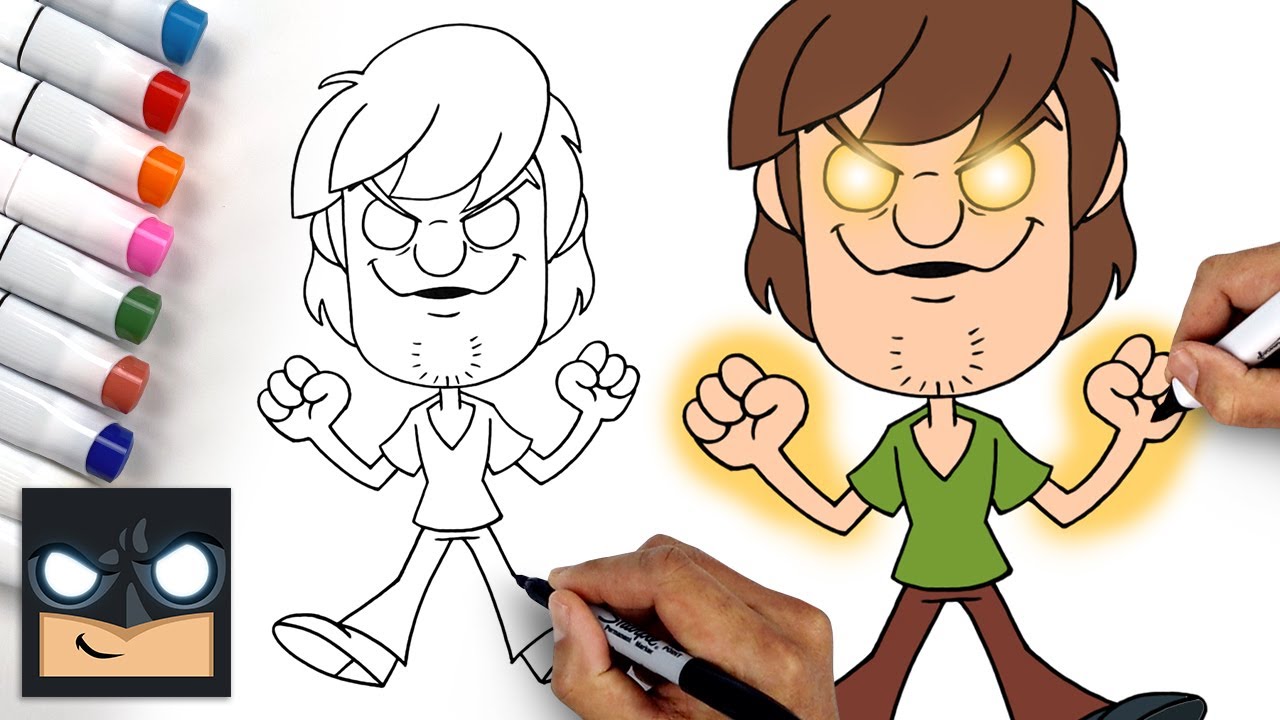 How To Draw Ultra Instinct Shaggy | MultiVersus Drawing Tutorial
