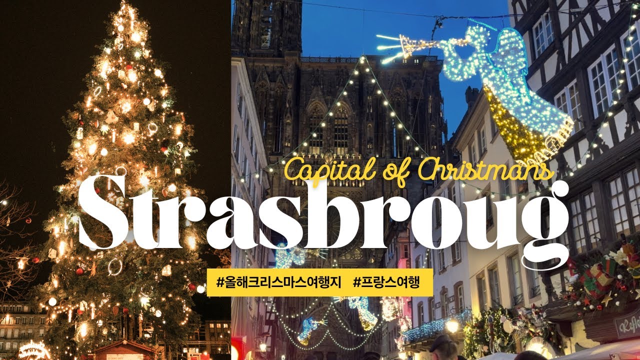 🇫🇷크리스마스의 수도 스트라스부르 여행 🎄유럽 최고의 크리스마스 마켓 | Strasbourg Vlog