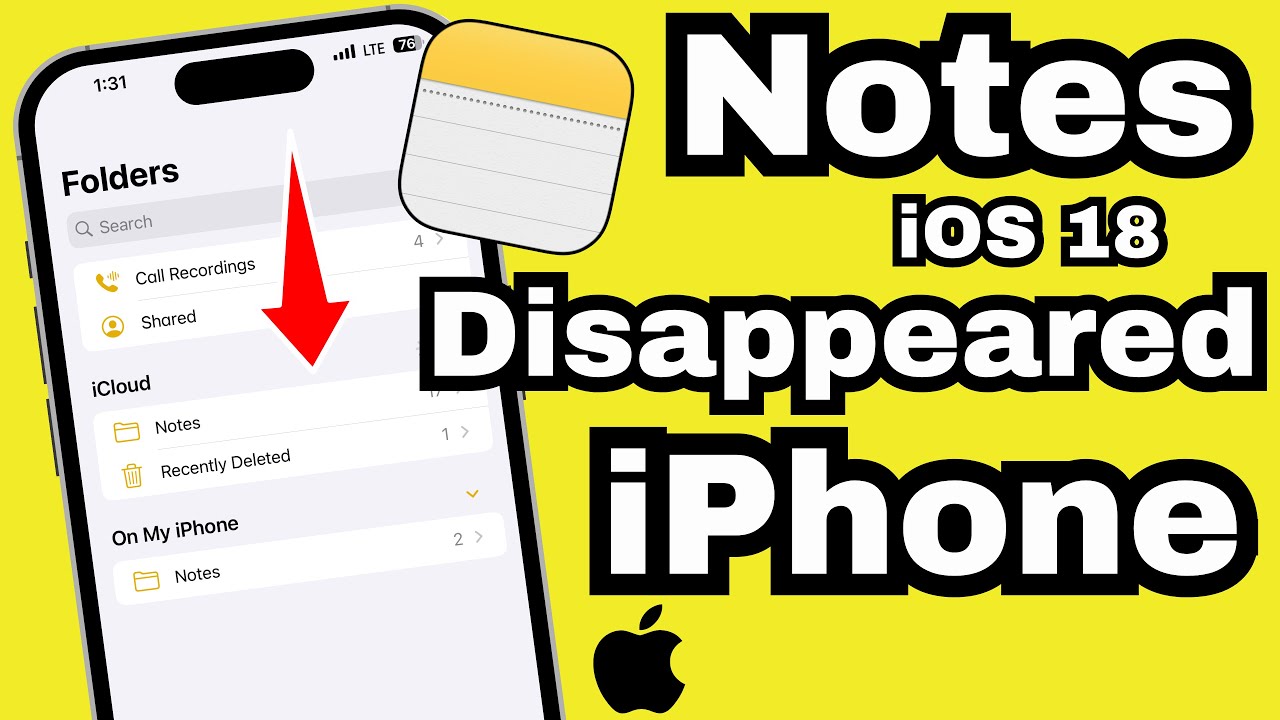Fix iPhone Notes Disappeared iOS 26.6 Update | Recover | Get Disappear Notes on iPhone