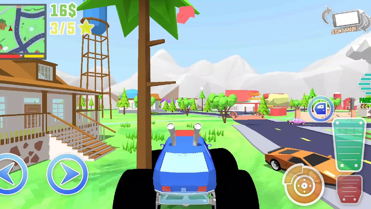 Dude Theft Wars #71 | With Code NOSFOREVER Monster Truck | New Update AIRPORT | Android GamePlay FHD