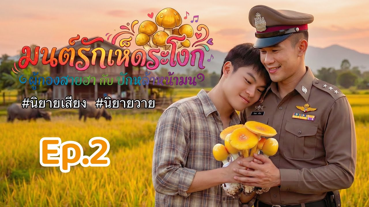 Ep.2 มนต์รักเห็ดระโงก 🍄‍🟫 ”ผู้กองสายฮา กับ บักหล้าหน้ามน“ 