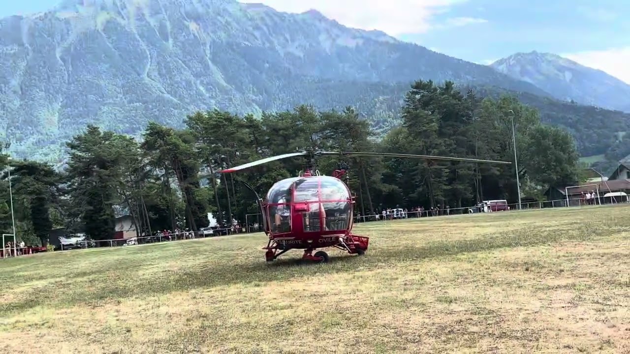 Deuxième helico qui décile